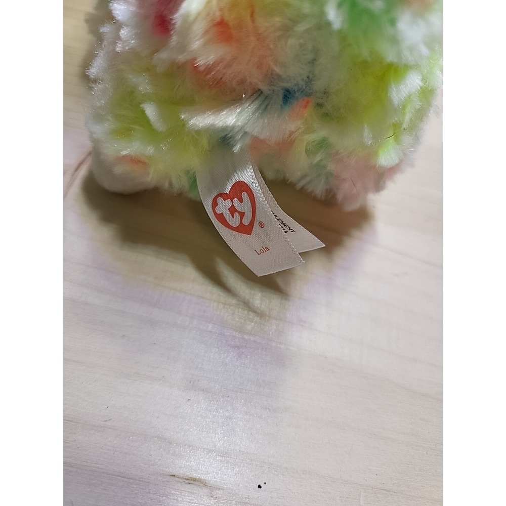 Ty Beanie Baby Lola The Llama With Tag - Picture 6 of 7